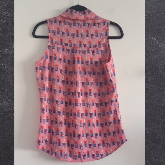 Pink popsicle print top - Picture 4 of 4